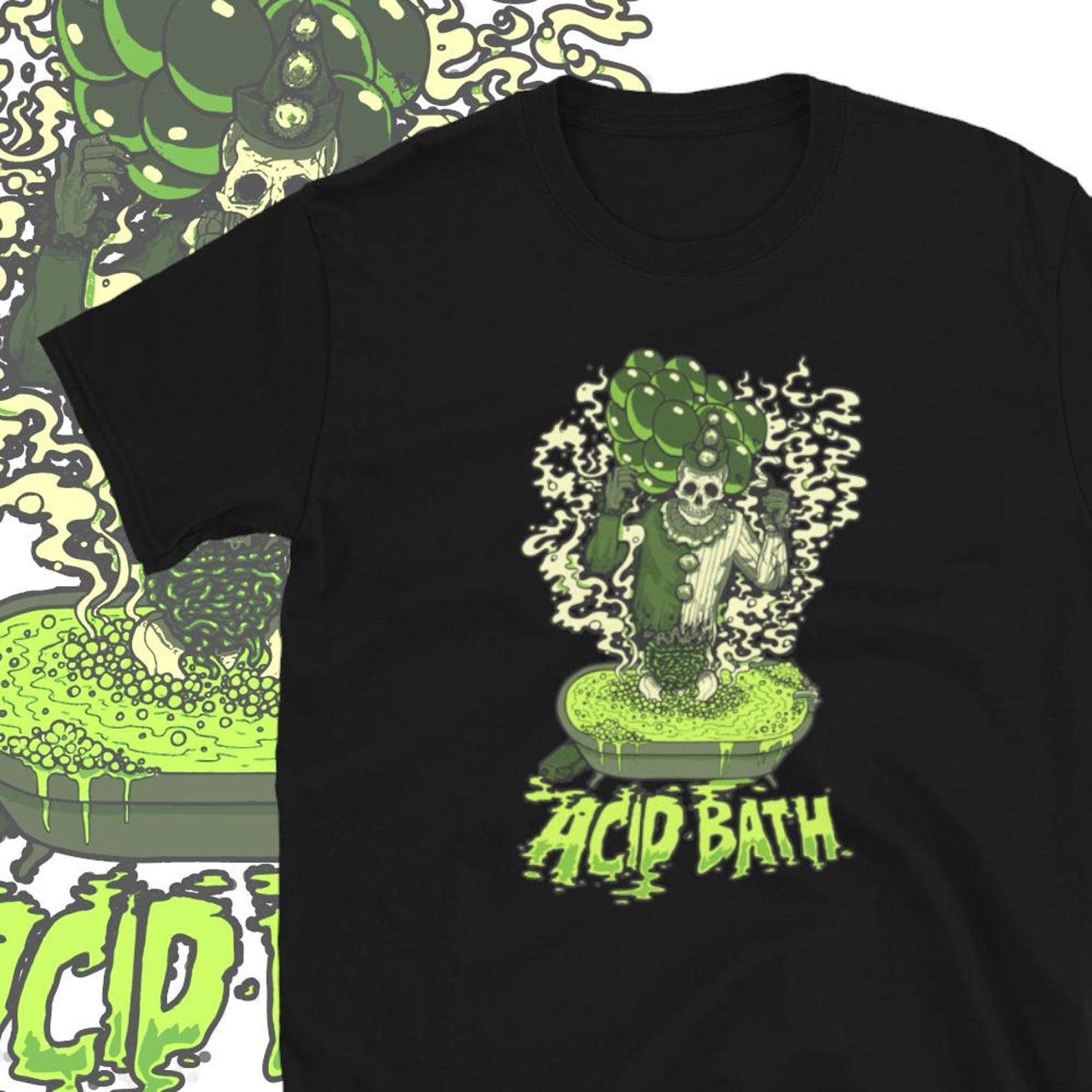Acid Bath T shirt Sludge Metal Band Merch S