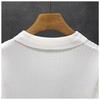 Men Casual Loose Short Sleeve Collared Color Block Big Size Knit Polo Shirt