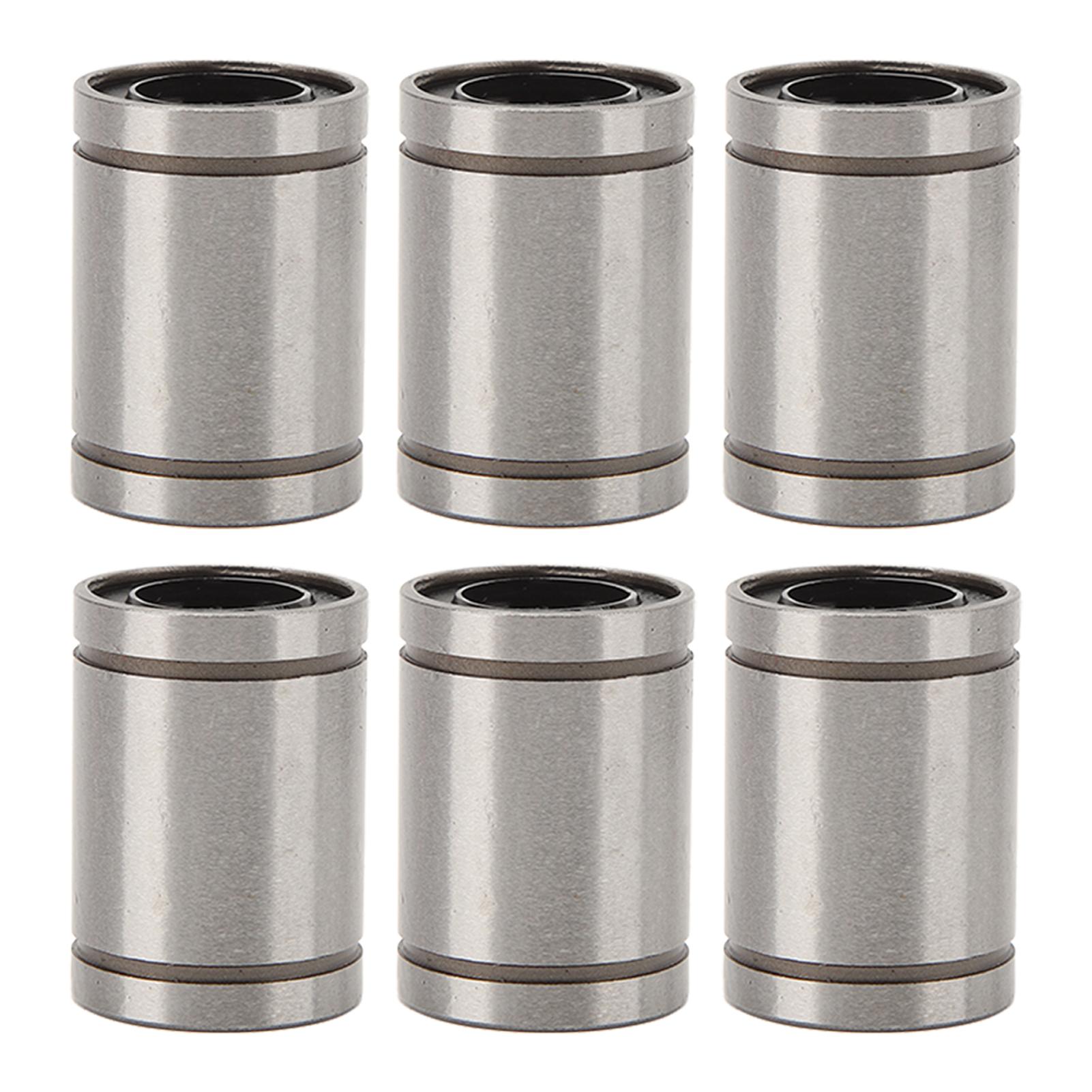 

10 шт. Лінійний кульковий підшипник LM12UU 12 мм внутрішній діаметр 21 мм зовнішній діаметр 30 мм довжина легована сталь циліндр лінійний рух