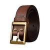 Belt Men's Retro Matte Top-Grain Leather Pin Buckle Genuine Leather Fashion All-Match Casual Jeans Belt Young People