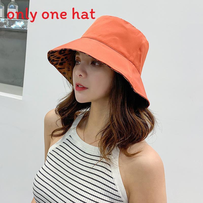 Sommer Fischerhut mit Leopardenmuster und breiter Krempe Sonnenschutz für Damen