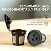 Refillable Coffee for Coffee Easy To Stylish Filter Perfect for Home Use Eco-Friendly Filters, 3-Hole, Makers, Clean, Pods, Mornings,