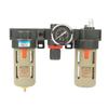 G1 2 Air Source Gas Treatment Unit Filter Pressure Regulator With Gauge