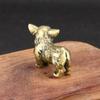 1 Pcs New Solid Pure Brass Corgi Copper Jewelry Personalized And Interesting Dog Ancient Bronze Crafts Collection Ornaments