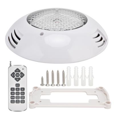 LED Simming Pool Light Waterproof Underwater Wall Mounted Light RGB Remote Control Submersible