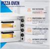 Электрогриль Royal Catering RCPO-3000-2PS-1 Doppel-Pizzaofen (1832)