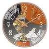 Light Luxury Art Wall Clock Circular Quartz Clock For Bedroom Living Room Study Fashionable Simple Modern Decoration