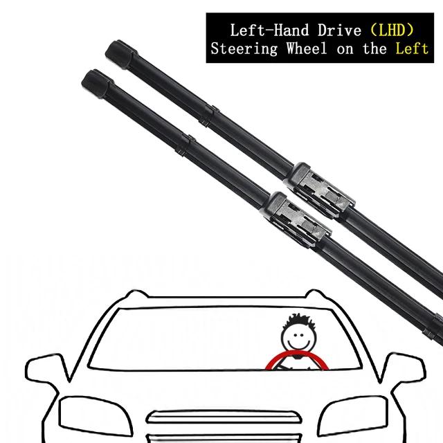 Car Front Wiper Blades For Kia Sportage NQ5 Accessories  2024 2025 Durable Windshield Windscreen Wipers Blades Strip Tools
