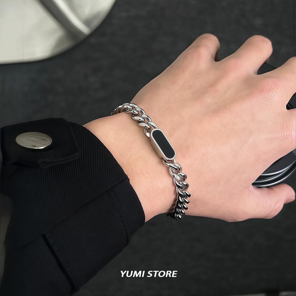 Fashion Shell NK Chain Bracelet For Man Woman Non Fading Titanium Steel Luxury Bracelet New Couple Jewelry Kpop Cool Gift
