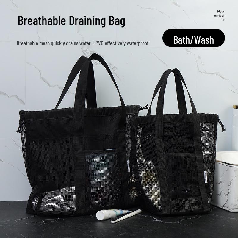 Summer Large Capacity Mesh Beach & Bath Tote for Kids
