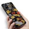 Japanese Samurai Phone Case For Samsung Galaxy A12 A02S A22 A32 A52 A72 A71 A51 A41 A31 A21 A11 A50 A70 A10S A20S Black Cover