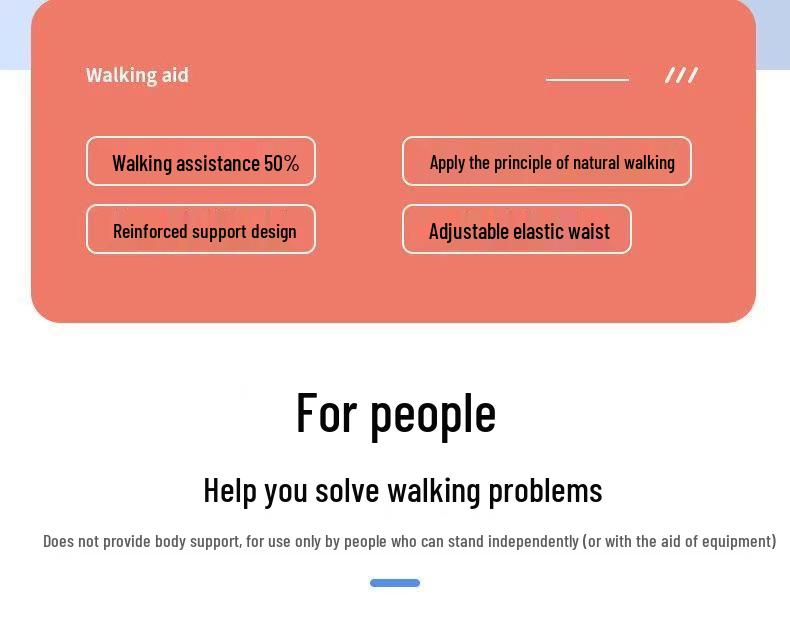 Gehhilfe-Trainer für ältere Menschen mit Hemiplegie - Einzelbeinheber