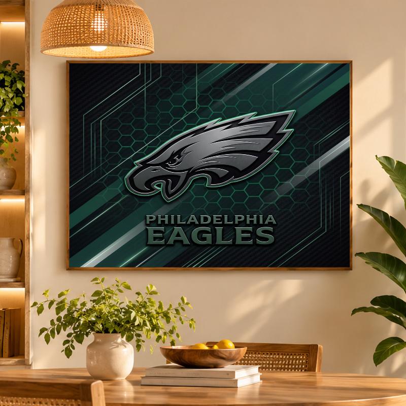 5D Diamond Painting Philadelphia Eagles DIY Full Drill Diamond Art Kit Home Decoration