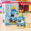 Mekensm Micro-Particle Building Blocks Educational Vending Cart Model Toy for Kids