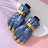 New Design Winter Warm Ski Children Custom Windproof Snowboard Thermal Kids Snow Gloves