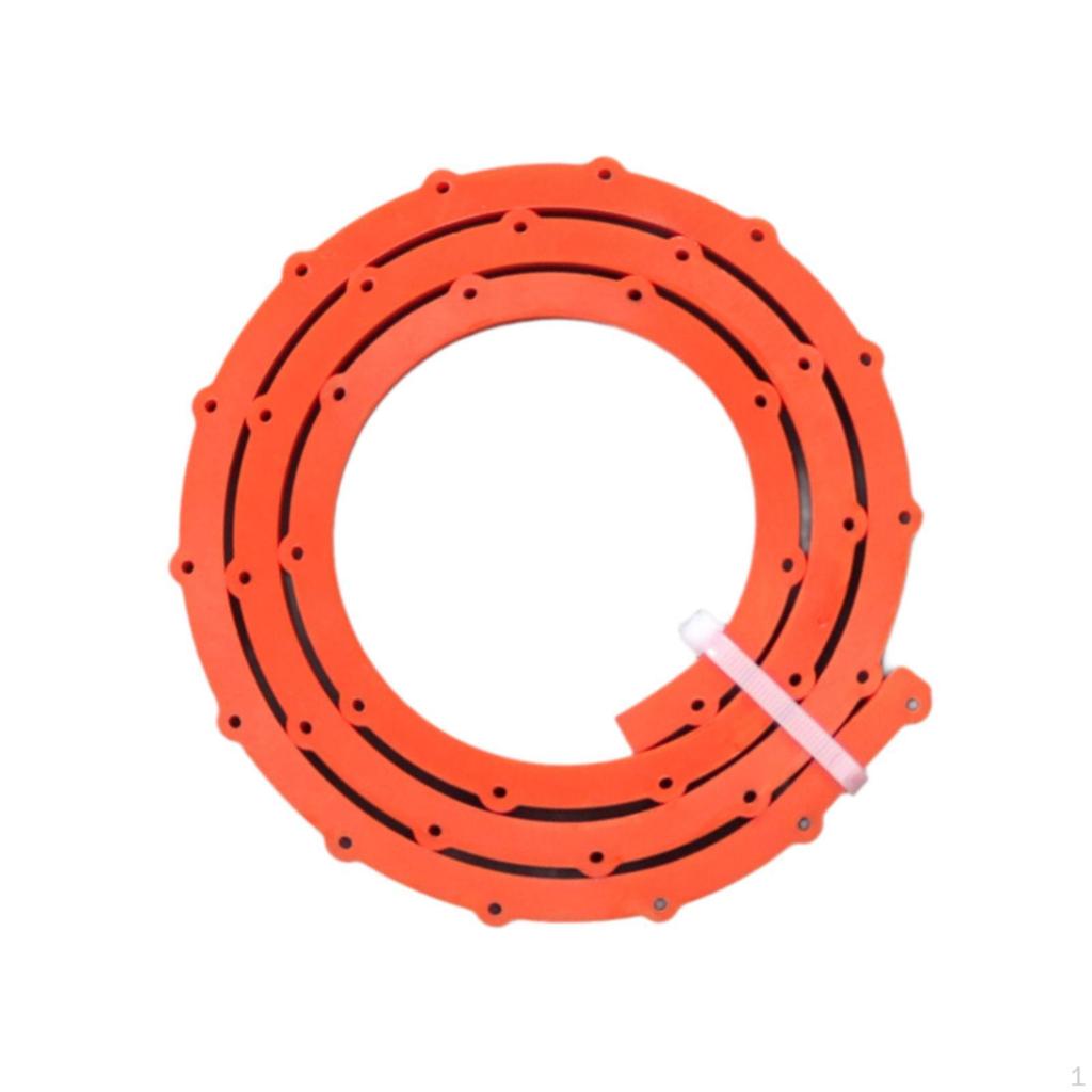 Adjustable Woodworking Profiling Strip for Curved Templates