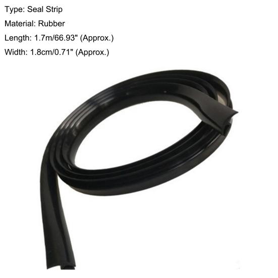 1,7 m Zierleiste, Mehrzweck-Dichtungsleiste, wasserdicht, starke Zähigkeit, praktische Auto-Dichtungsleiste für Busse