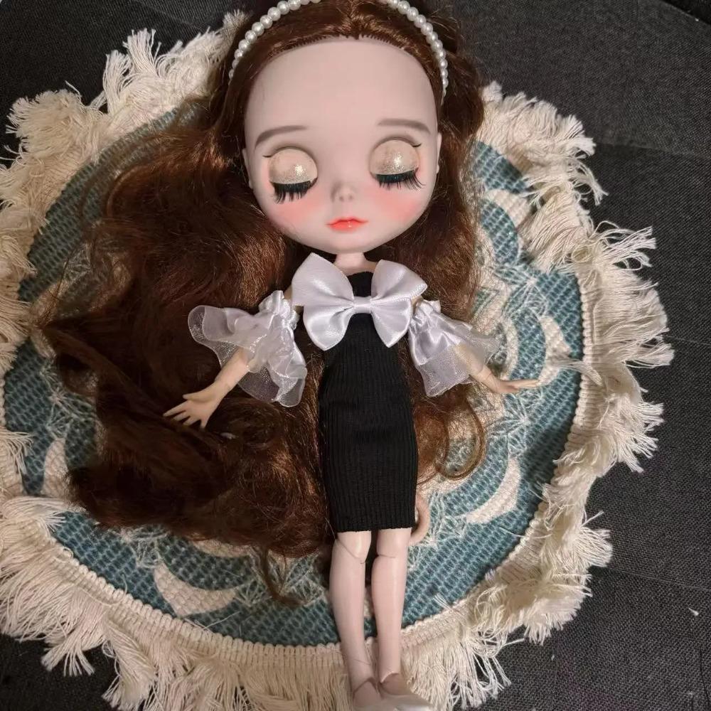 Mode 1/6 Blythe Puppen Outfit Niedlich Ersatzkleidung Blythe Puppen Kleidung Set Zubehör