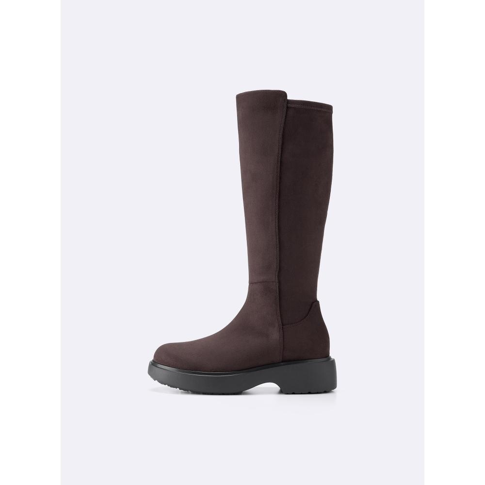 Gu By Uniqlo Ultra Stretch Combination Long Boots+e