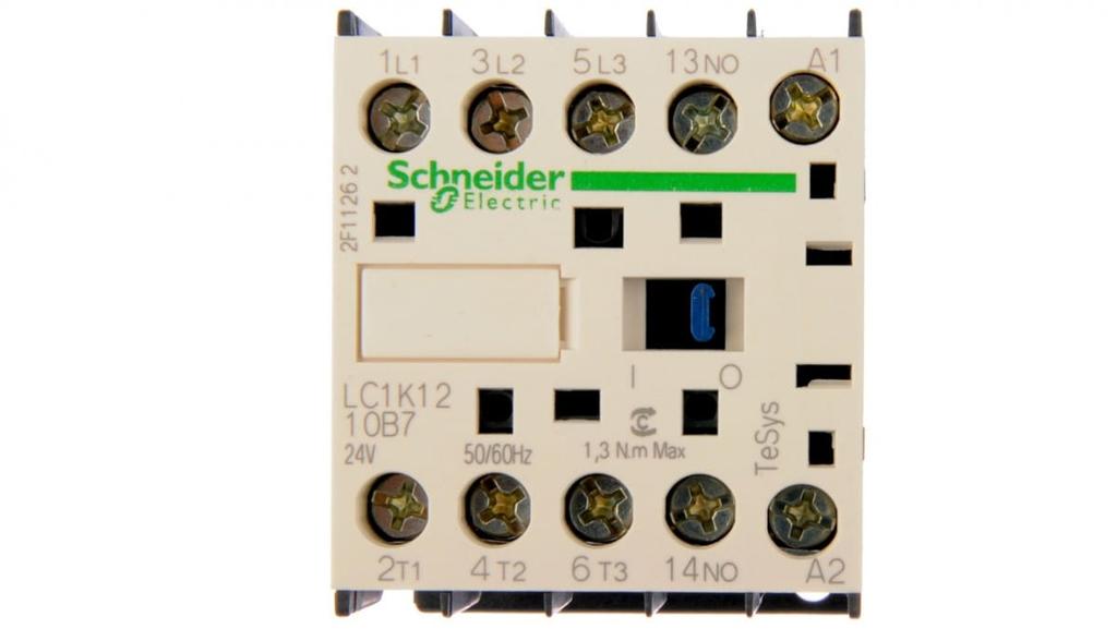 Stycznik Mocy 12A 3P 24V Ac 1Z 0R Lc1K1210B7