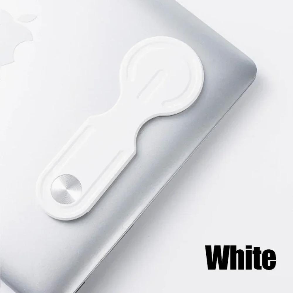 Back Mount Magnetic Phone Holder Plastic Laptop Back Mount New Rotation Stand  Notebook Use