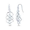 LeCalla S925 Sterling Silver Infinity Knot Drop Dangle Earrings for Women Teen