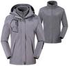 Outdoor Fleece Mountain Climbing Mountain Cold Weather M [Gopune] Women's Jacket, Lining, Parka, Windbreaker, Outerwear, 3-in-1 Coat, Clothes, Girls,