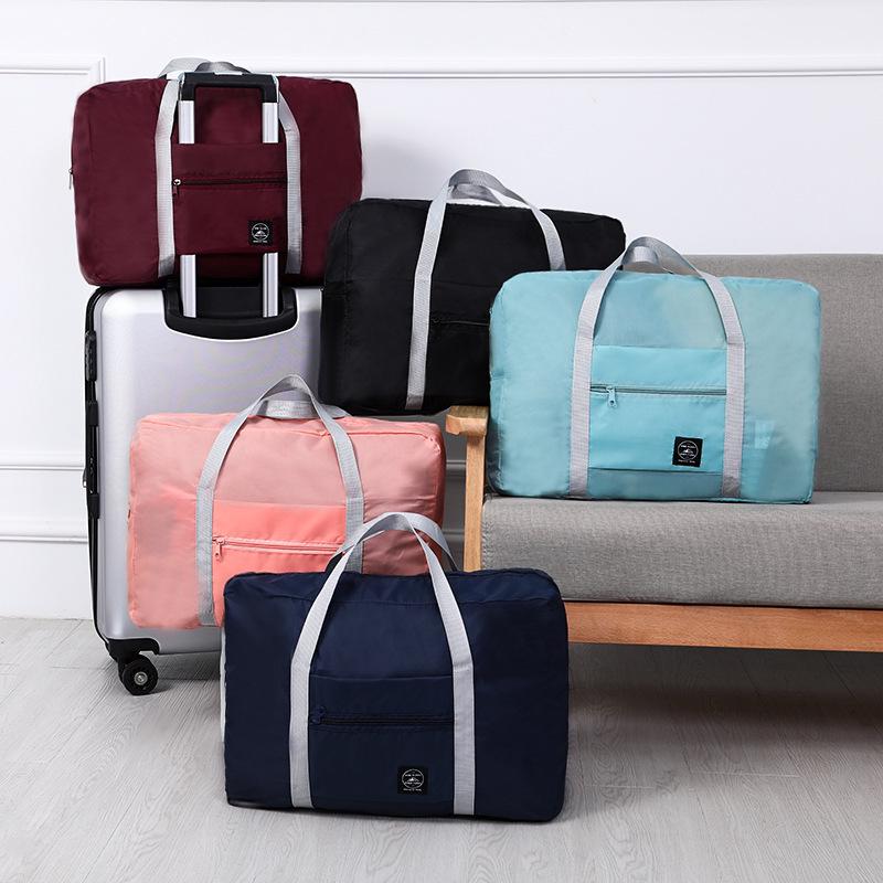 Foldable Waterproof Maternity Travel Bag - Large Capacity Luggage Storage