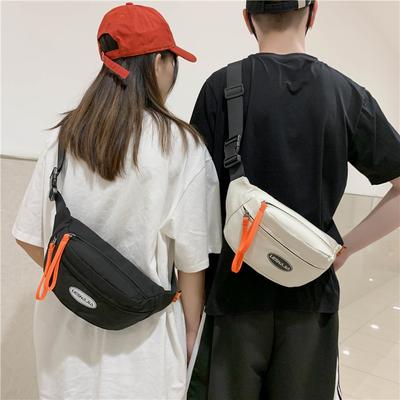 Męska torba na ramię National Tide;s Leisure Student Sports Pocket Tide Brand Canvas Męski;Torba na klatkę piersiową