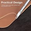Leather Edge Skiving Beveler Set- For DIY Leathercraft Size Tool Kit 2 Pieces, 1.0 Mm& 1.5 Mm Thickness