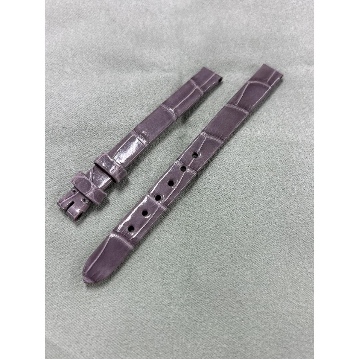 Used Cartier Unused Genuine 8mm Croco Belt Ladies Band Watch