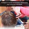 404 Stahl Haarfransen schneiden Effilierschere Friseurzubehör für Friseure Haarliebhaber