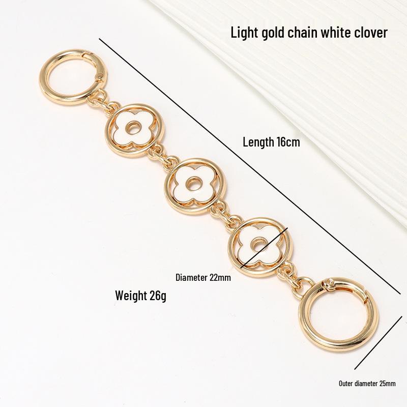 

Съемный ремешок кроссбоди Lucky Clover и декоративная металлическая цепочка