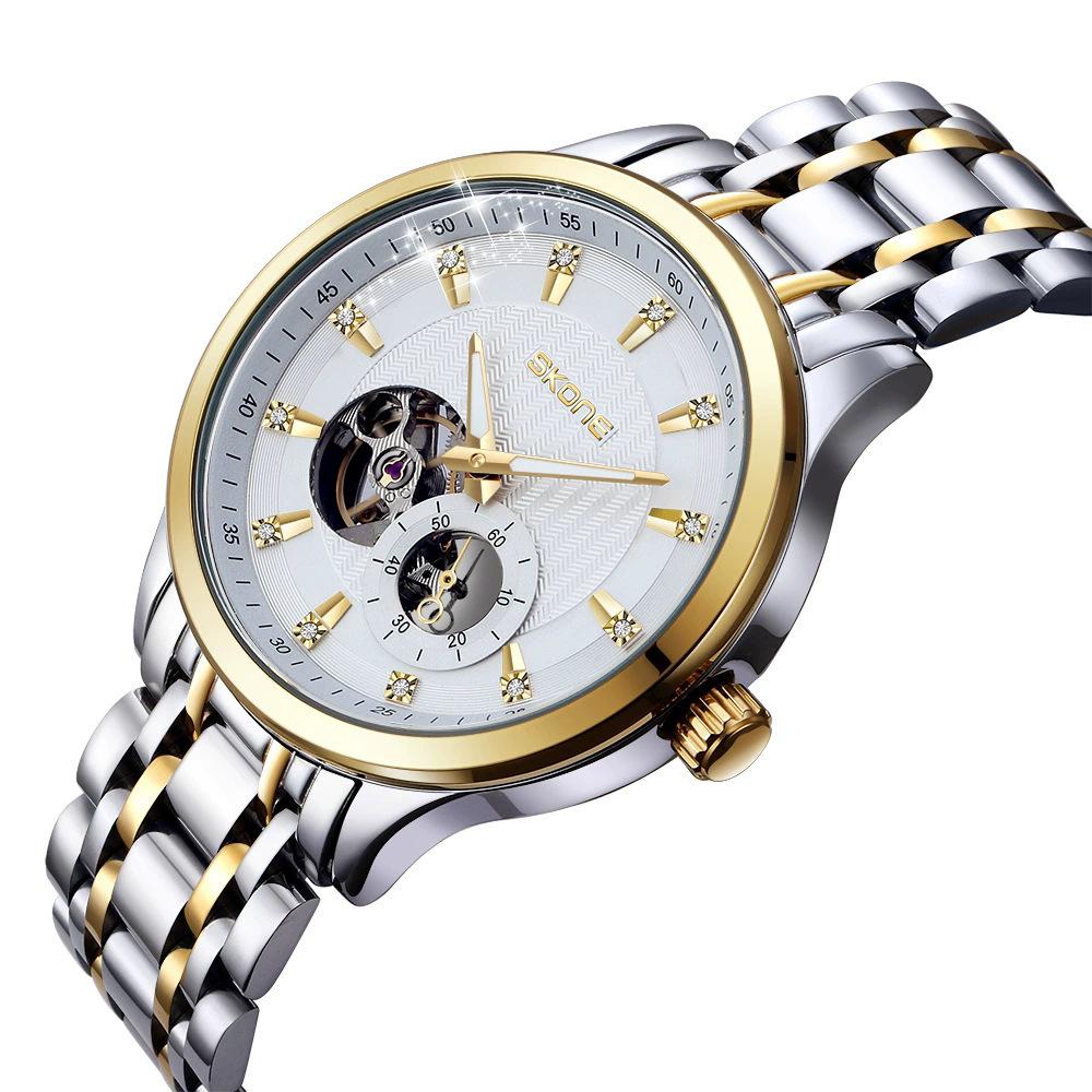 High-quality Customized Luxury Hollow Exquisite Business Men s Automatic Mechanical Watch Luminous Waterproof Men s Watch