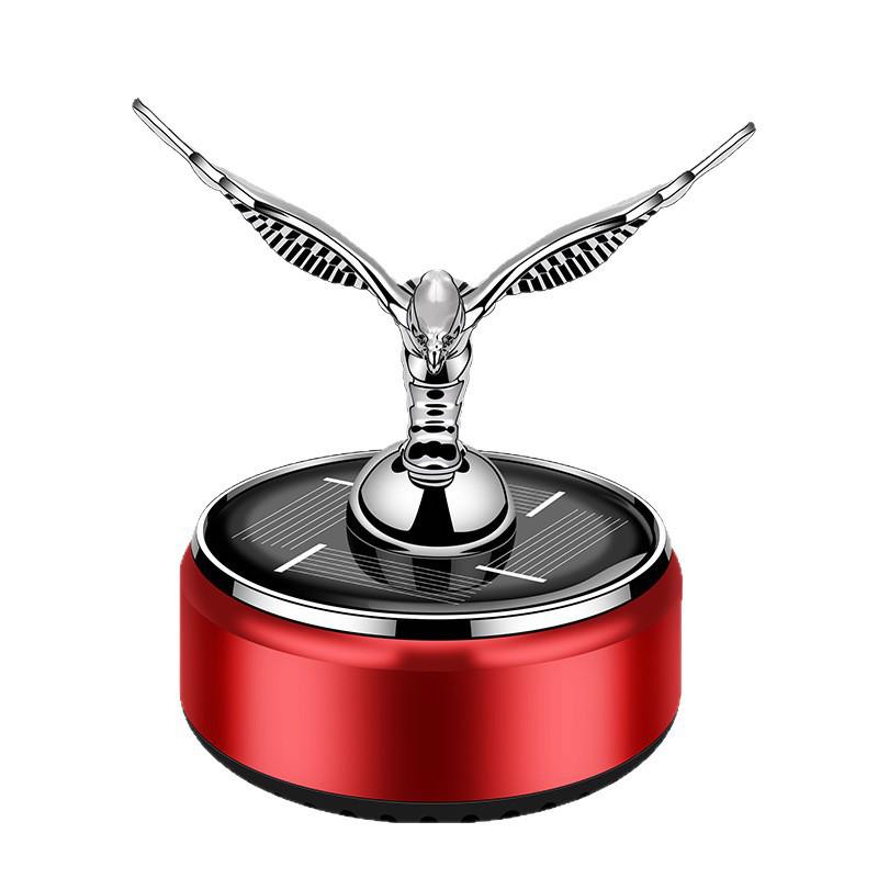 Solar-Powered Eagle Car Perfume Ornament: Slow Rotating Aromatherapy & Decoration
