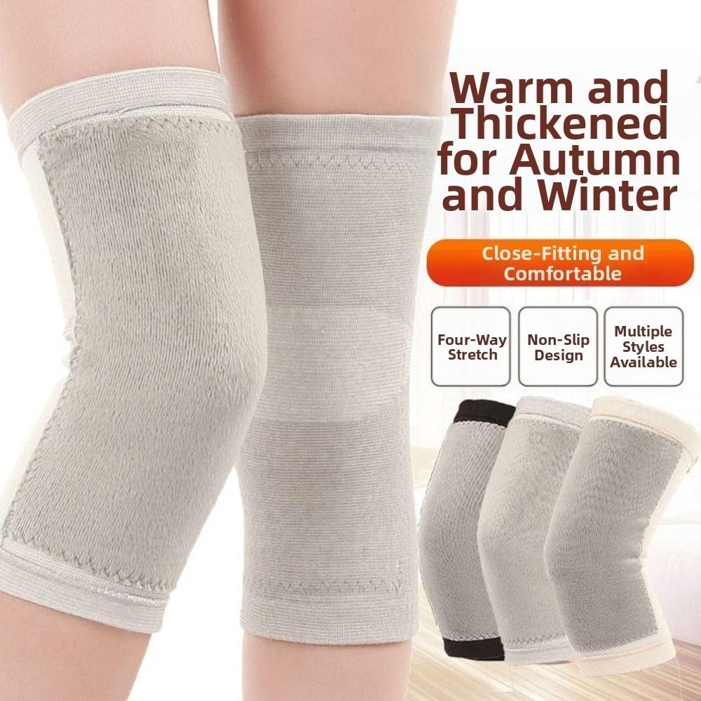 Anti Cold Winter Knee Support Thickened Leg Protector Universal Fur Knee Protector Old People