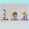 Frozen Elsa Olaf Pvc Model Set Collectible Figures For Kids And Fans