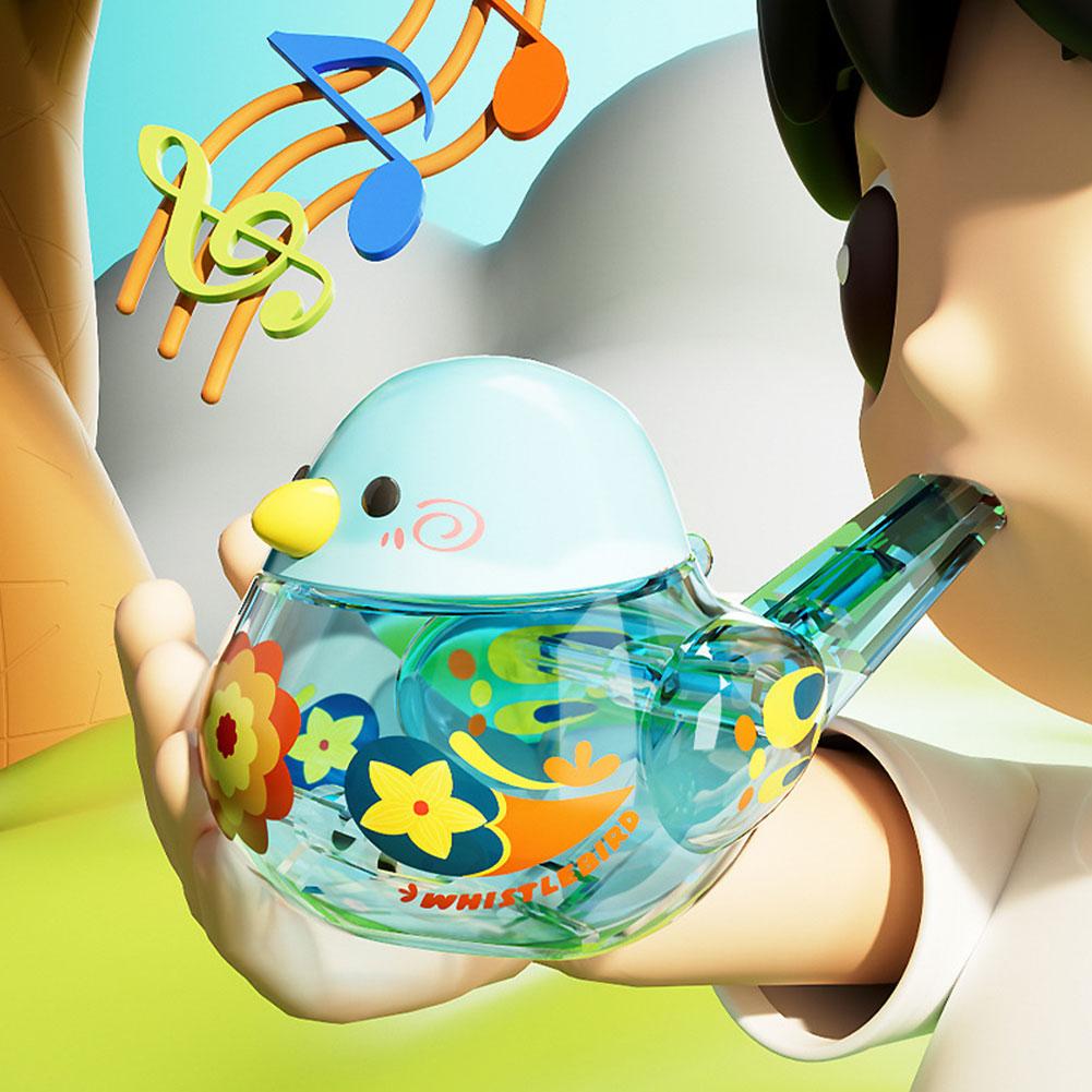 3PCS Water Bird Whistle for Infants and Children Toy Bird's Call for Babies Can Add Water To Whistle Training Musical Instrument
