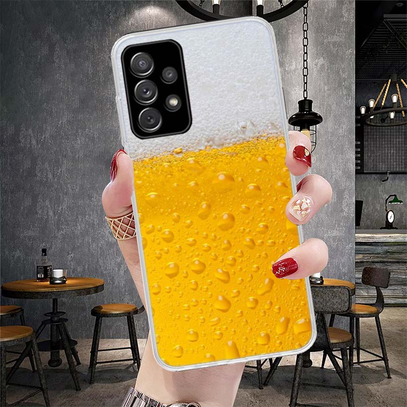 

Food Fries Beer Cheese Sushi Cookie Soft Phone Case For Samsung Galaxy S22 S23 S24 S25 Edge S26 Ultra S20 FE S21 Plus + Fundas C Samsung S23 FE