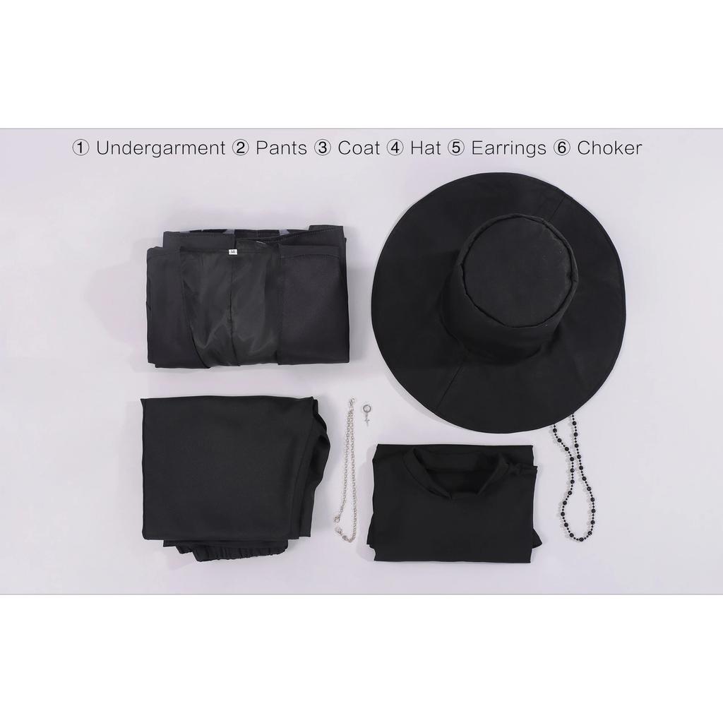 Kpop Demon Hunters Jinu Saja Boys Αποκριάτικη Στολή Cosplay Ανδρική Στολή Καπέλο Παιχνίδι Ρόλων Huntrix Group Idol Outfit Party Κοστούμι