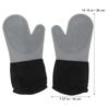 2Pcs Silicone Baking Gloves Heat Resistant Oven Mitts with Pot Holders Kitchen Cooking Safety Set Non Slip Grip Dishwasher Safe