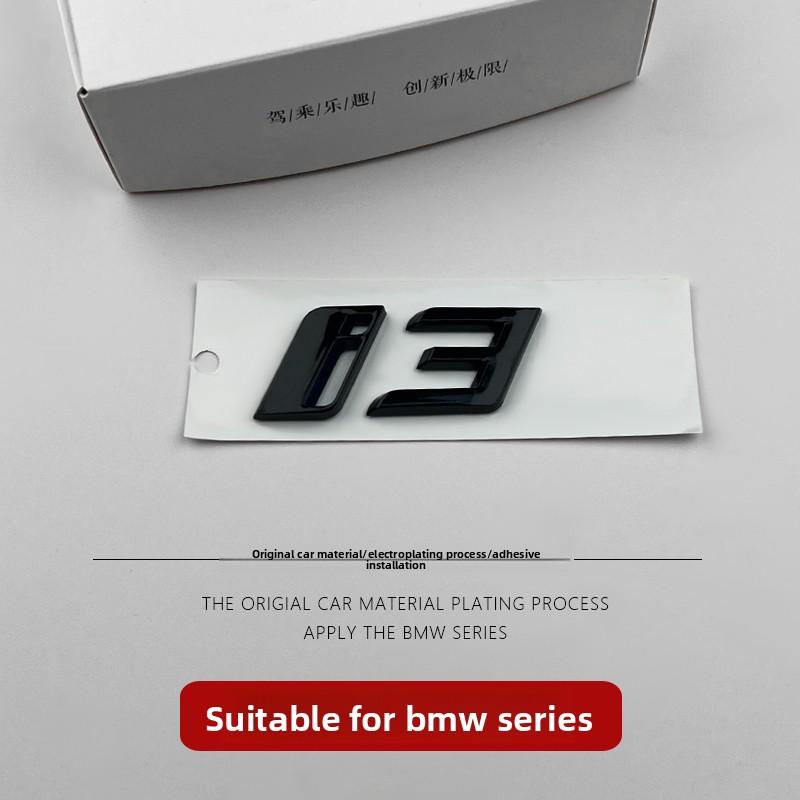 3D ABS Auto Emblem Karosserie Heck Kofferraum Fenster Aufkleber Abzeichen Dekoration Decal Auto Modifikation Für BMW ix3 ix i3 i4 i7 Zubehör