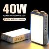 4400mAh Battery RGB LED Camera Light 2800-9000K Portable Camera Fill Lamp  Camping