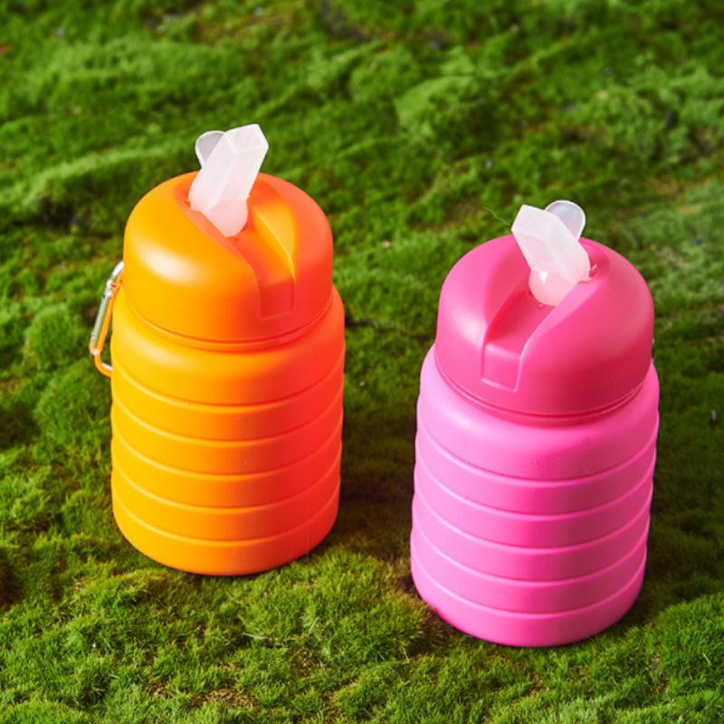 480Ml Creative Silicone Folding Cup Pot, Running Fitness Portable Water Cup, Outdoor Sports Water Cup