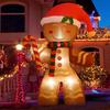 Christmas Inflatable Decoration Toy Built-in LED Lights Inflatable Model Indoor Outdoor Ornament Xmas Party New Year Garden Deco
