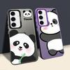 Soft Cover Phone Case for Samsung Galaxy A35 A72 A52 A71 A26 A36 A53 A73 A55 A54 A51 A56 Cute Cartoon Panda