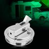 Zinc Alloy Flush Pull Hatch Latch Slam Latch for RV Marine Boat RV