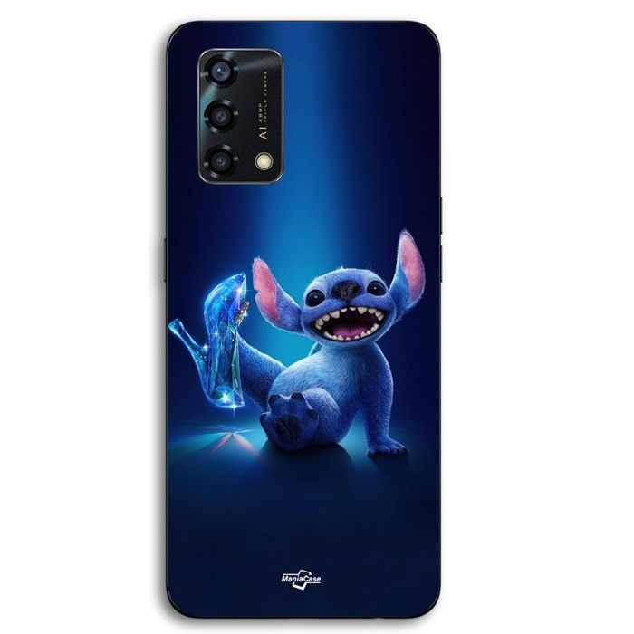 Coque Pour Oppo A95 Stitch chaussure cendrillon disney anime Maniacase