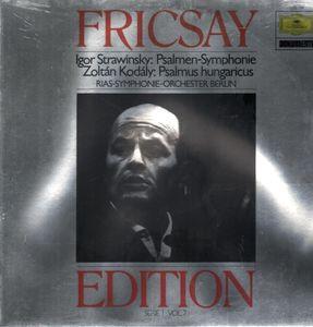 LP Record FERENC FRICSAY IGOR STRAVINSKY PsalmenSymphonie Paslmus Hungari 2535707 Deutsche Grammo 1977 German Dem Classical Used