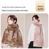 JIUMU Women's Pure Wool Scarf & Shawl - Fan Hua Series